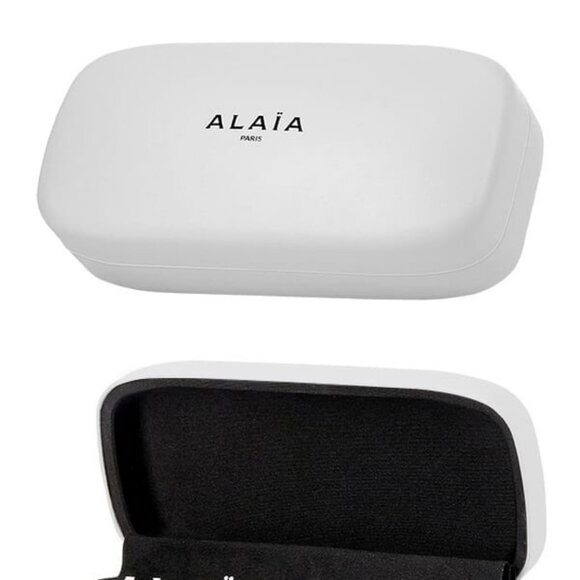 New ALAIA Black Cat Eye AA0069S 001 Sunglasses Women - Picture 5 of 5